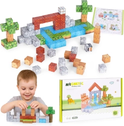 Blocs de construction magnétiques pour enfants – 119 pièces