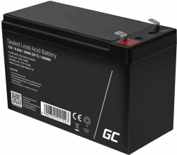 Batterie AGM sans entretien 12 V 9 Ah pour onduleurs (UPS) et alarmes GREEN CELL