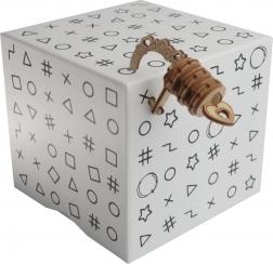 Boîte cadeau mystère EscapeWelt avec cadenas et indices