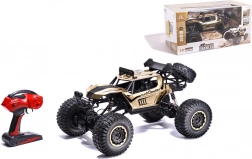 Voiture tout-terrain RC Rock Crawler 1:8 avec carrosserie métallique 51 cm – Or
