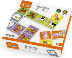 Viga Domino en bois Ferme 28 pièces Montessori