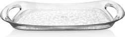 Plateau de service en plastique avec poignées Charisma 46,5 × 30 cm