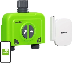 Unité de commande d’irrigation Wi‑Fi intelligente pour 2 zones avec passerelle RAINPOINT
