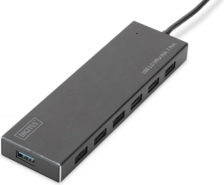 Concentrateur USB 3.0 à 7 ports, aluminium