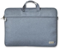 Sacoche grise pour ordinateur portable 16"