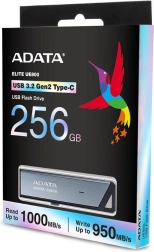 Clé USB ADATA Elite UE800 256 Go USB 3.2 Gen2 Type‑C