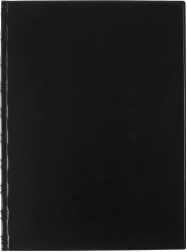 Chemise A4 avec poche latérale Classic noire