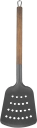 Spatule ajourée de cuisine en thermoplastique WOODEN 34,5 cm