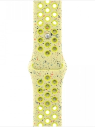 Bracelet de sport NIKE pour boîtier 42 mm, jaune-vert vif, taille M/L