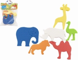 Teddies autocollants de bain zoo – lot de 6 pièces