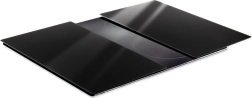 Vilde planches à découper en verre noires et couvercle de plaque de cuisson, 2 pcs, 60 × 52 cm
