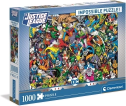 Puzzle Clementoni Impossible : DC Comics Justice League 1000 pièces