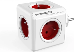 Multiprise POWER CUBE Original, rouge