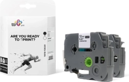 Ruban TBTB-TZE231 Brother noir sur blanc 12 mm x 8 m, 2 pcs.