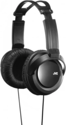 Casque circum-aural JVC avec basses renforcées, 40 mm, noir