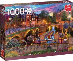 Puzzle JUMBO canaux d'Amsterdam – 1000 pièces