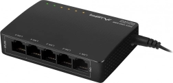 Lanberg Switch PoE+ 5 ports de bureau 1 Gb