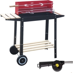Curron RedBend GM2000S barbecue de jardin avec soufflerie et rôtissoire