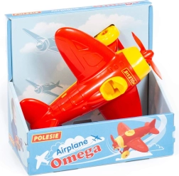 Avion en plastique Omega pour enfants Polesie – Rouge