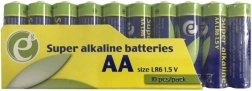 Piles alcalines AA LR6 1,5 V – lot de 10
