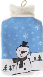 Bouillotte avec bonhomme de neige 1,6 l