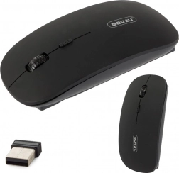 Souris optique sans fil slim 2,4 GHz – noir