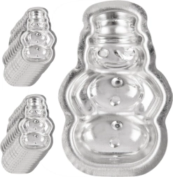 Set de moules en acier pour pâtisseries – bonhomme de neige, 20 pcs