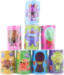 Tirelire en métal monstres