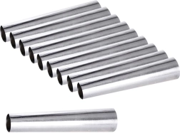 Tubes pâtissiers 10 cm, lot de 10 pièces