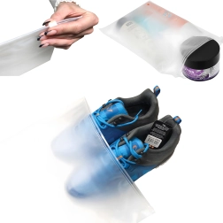 Sachets zippés mats 200 × 280 mm, lot de 50 pièces