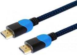 Câble HDMI 2.0 bleu-noir pour PlayStation