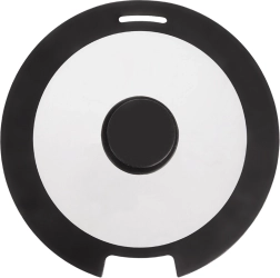 Couvercle en verre avec bord en silicone GRANDE COMBI 29 cm