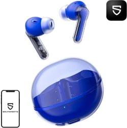 écouteurs sans fil TWS SoundPEATS Clear bleu