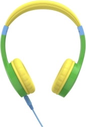 Casque audio pour enfants Kids Guard avec limitation de volume, vert