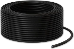 Câble patch réseau UTP CAT6 50 m noir
