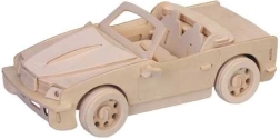 Puzzle 3D en bois petit BMW pour enfants et adultes