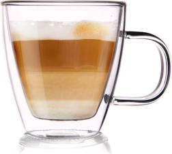 Verre thermique à double paroi pour latte 180 ml