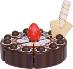 Le Toy Van gâteau au chocolat en bois pour jouer