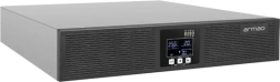 ARMAC onduleur de secours UPS on-line 1000 VA pour rack, 4× IEC C13, USB‑B, LCD, châssis métallique