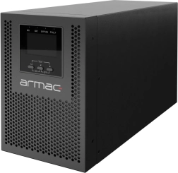 Onduleur UPS de secours Armac Office On‑Line PF1 1000 VA avec LCD, 4× IEC C13, châssis métallique, dust‑free