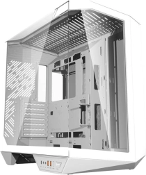 boîtier PC Darkflash DY470 sans ventilateurs blanc
