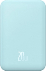 Batterie externe mini magnétique Baseus 5000 mAh USB‑C 20 W bleu