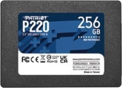 Patriot P220 256 Go SSD 2,5" SATA III