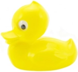 Petit canard de bain en plastique 12 cm