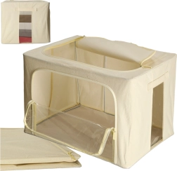 Organiseur textile de rangement pour armoire avec armature 66 l