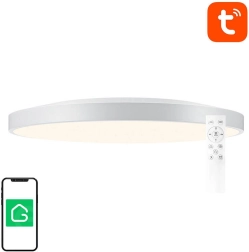 Plafonnier intelligent 32 cm avec Wi‑Fi/Bluetooth, 16 millions de couleurs, 1920 lm, GOSUND TUYA, télécommande