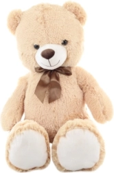 Peluche ours beige 100 cm