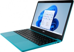 Umax VisionBook 14WRx turquoise – ordinateur portable 14,1" avec Full HD IPS, Intel Celeron et Windows 11 Pro