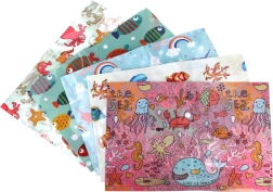 Chemise plastique à bouton-pression 32 × 22,8 cm