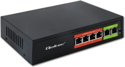 Switch Fast Ethernet PoE à 4x RJ45 + 2x RJ45 uplink 65 W 10/100 Mb/s